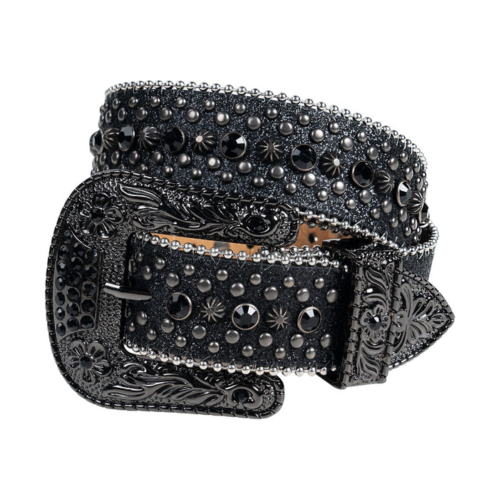 Premium Straps Men Women Western Fashion Bling Bling Rhinestones Crystal Diamond Belts