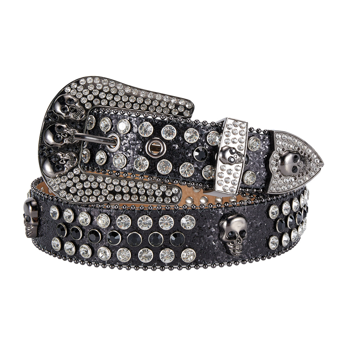 Premium Strap Men Women Western Fashion Bling Bling Rhinestones Crystal Diamond Belts