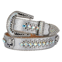 Premium Strap Men Women Western Fashion Bling Bling Rhinestones Crystal Design Belts