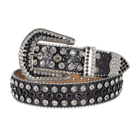 Premium Strap Men Women Western Fashion Bling Bling Rhinestones Crystal Diamonds Belt