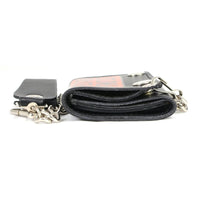 Men's 4” Leather “F.A.F.O.” Tri-Fold Biker Wallet w/ Anti-Theft Stainless Steel Chain