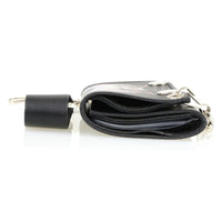 Men's 4” Leather “Eagle w/ Flag” Tri-Fold Wallet w/ Anti-Theft Stainless Steel Chain