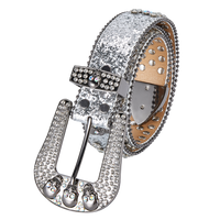 Premium Strap Men Women Western Fashion Bling Bling Rhinestones Diamond Belts