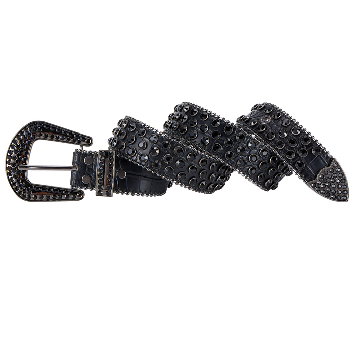 Premium Strap Men Women Western Fashion Bling Bling Rhinestones Crystal Diamond Belts