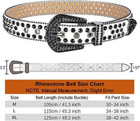 Premium Strap Men Women Western Fashion Bling Bling Rhinestones Crystals Diamond Belts