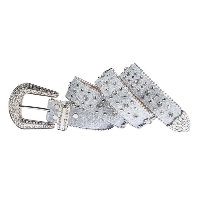 Premium Straps Men Women Western Fashion Bling Bling Rhinestones Crystal Diamond Belt