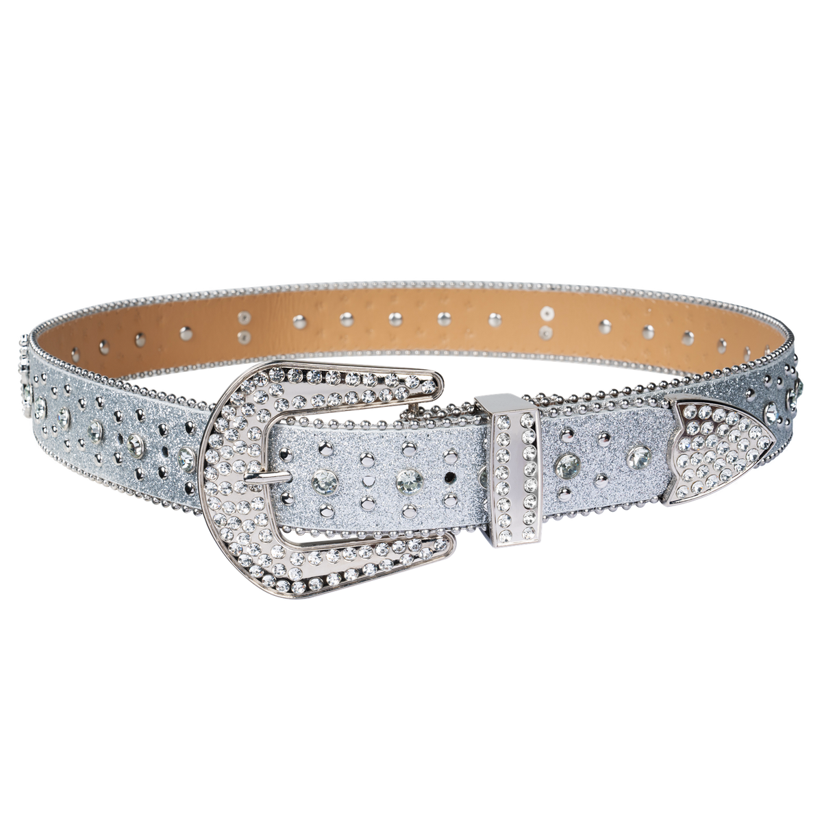 Premium Straps Men Women Western Fashion Bling Bling Rhinestones Crystal Diamond Belt