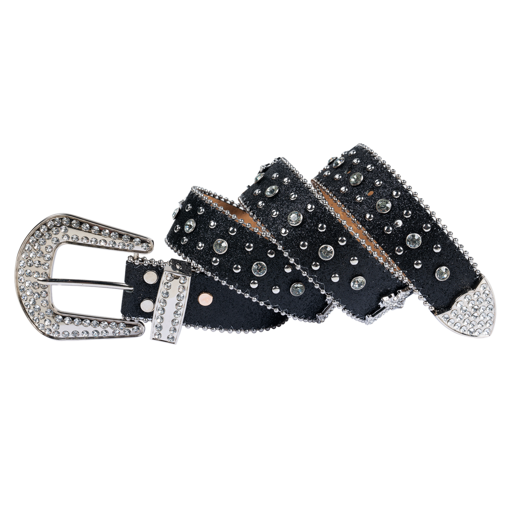 Rhinestone Belt Bling Strap Diamond Rivet Belt Ladies Mens Adjustable  Buckle Belt at  Women’s Clothing store