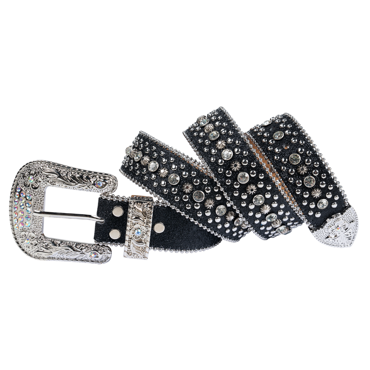 Premium Strap Men Women Bling Bling Rhinestones Crystal Diamond Belts