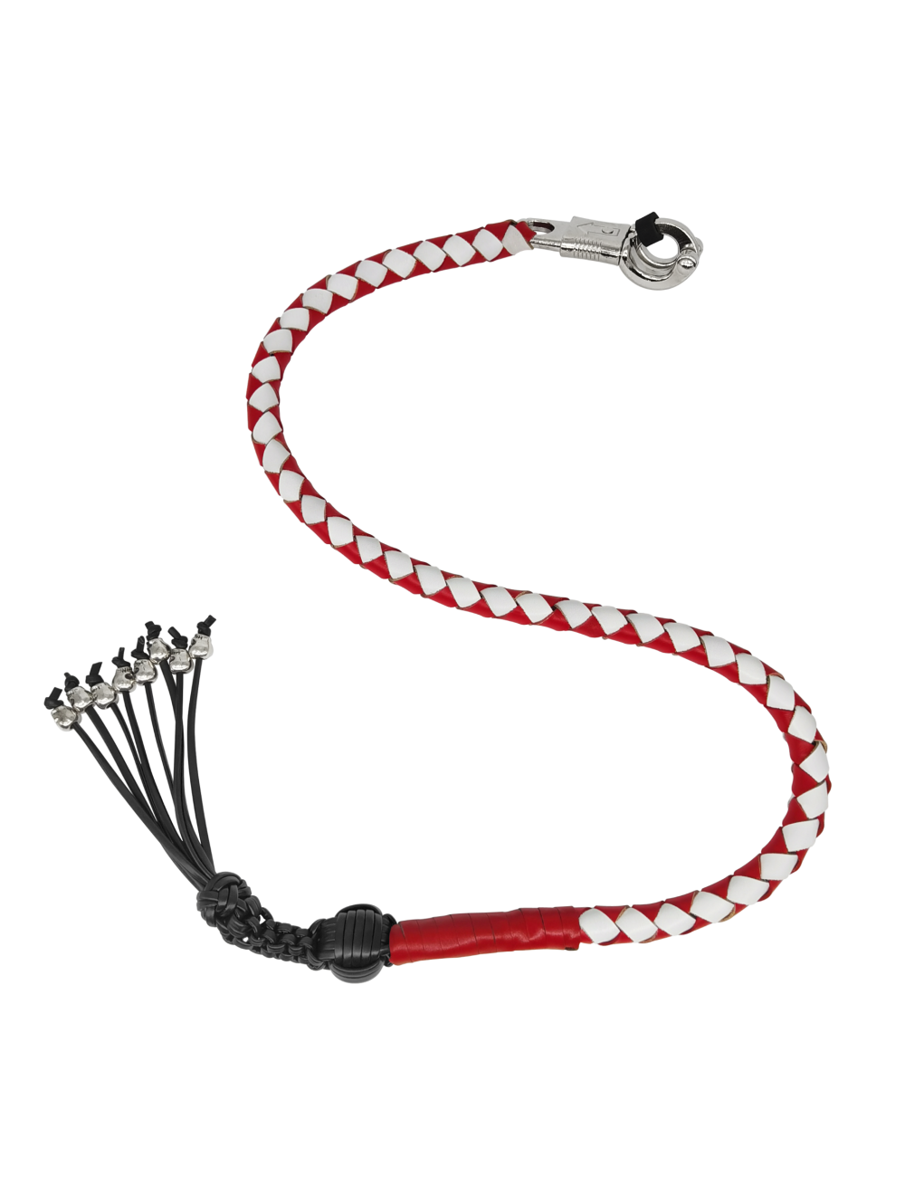 Dream Apparel 36in Get Back Whip Red White Monkey Fist