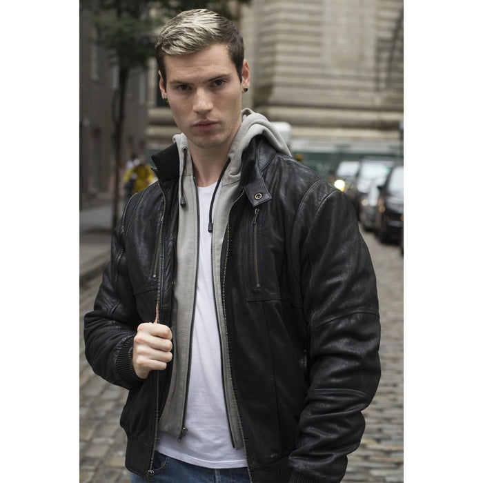 WILLIAM - MEN'S LEATHER JACKET