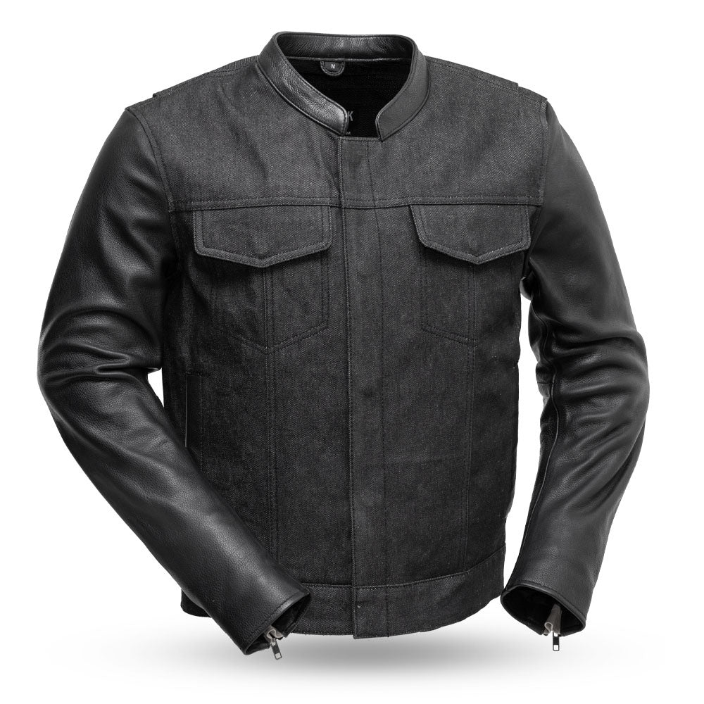 Leather Biker Jeans - Style #555 : LeatherCult: Genuine Custom Leather  Products, Jackets for Men & Women