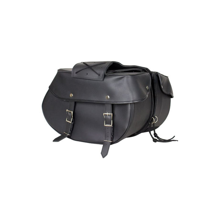 Genuine Leather Motorcycle Saddlebag