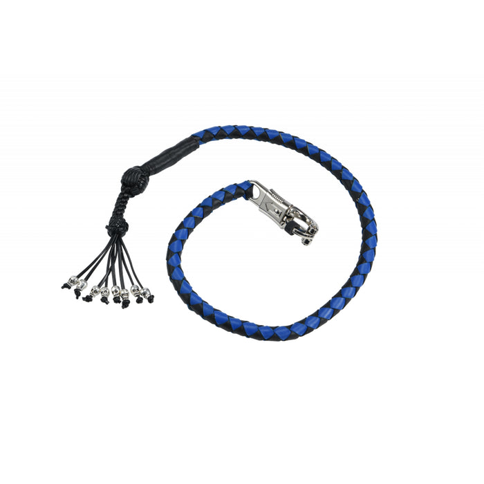 36" Get Back Whip Black/Blue