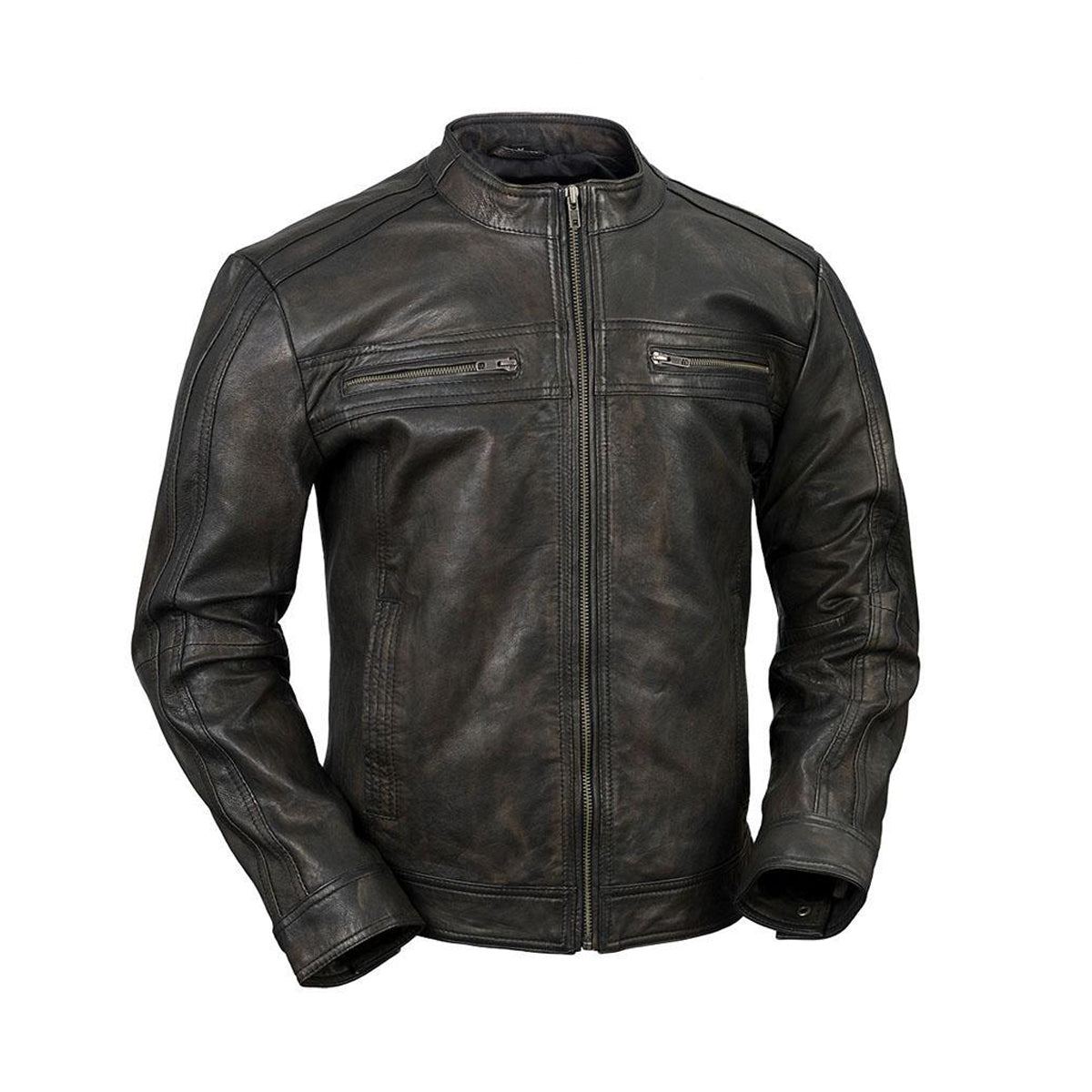CRUISER - MEN'S LEATHER JACKET – Bikers Gear Online