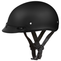 D.O.T. DAYTONA SKULL CAP- DULL BLACK