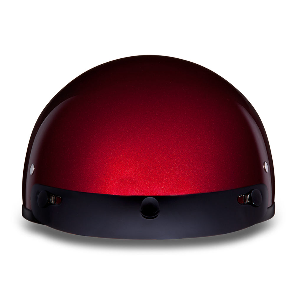 D.O.T. DAYTONA SKULL CAP- BLACK CHERRY
