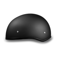 D.O.T. DAYTONA SKULL CAP W/O VISOR- DULL BLACK
