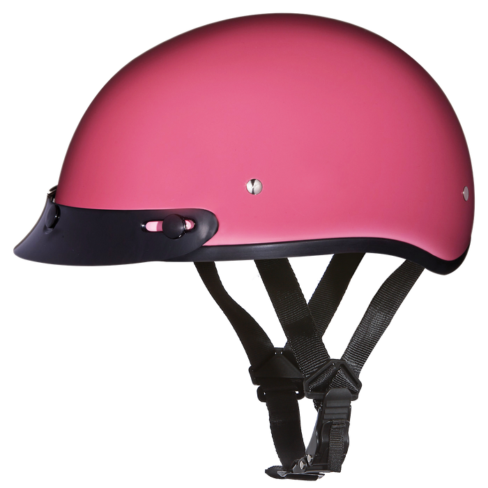 D.O.T. DAYTONA SKULL CAP- HI-GLOSS PINK