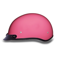 D.O.T. DAYTONA SKULL CAP- HI-GLOSS PINK