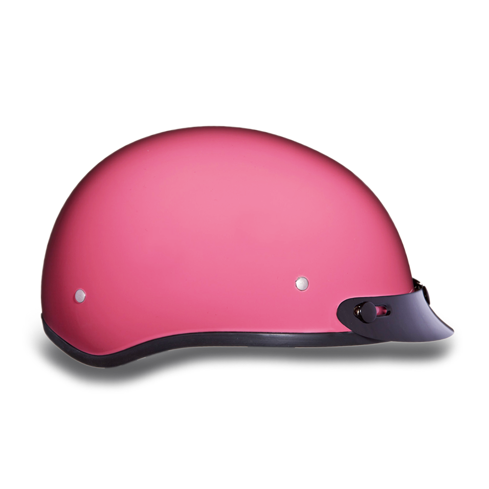 D.O.T. DAYTONA SKULL CAP- HI-GLOSS PINK
