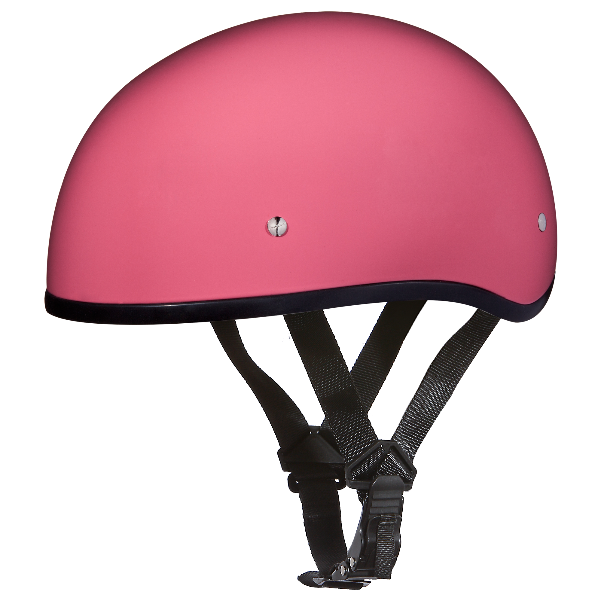 Daytona Skull Cap Helmet W/O Visor Hi-Gloss Pink XL