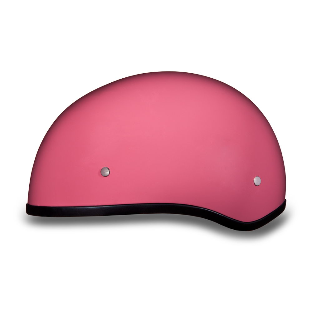 D.O.T. DAYTONA SKULL CAP W/O VISOR- HI-GLOSS PINK