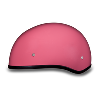 D.O.T. DAYTONA SKULL CAP W/O VISOR- HI-GLOSS PINK