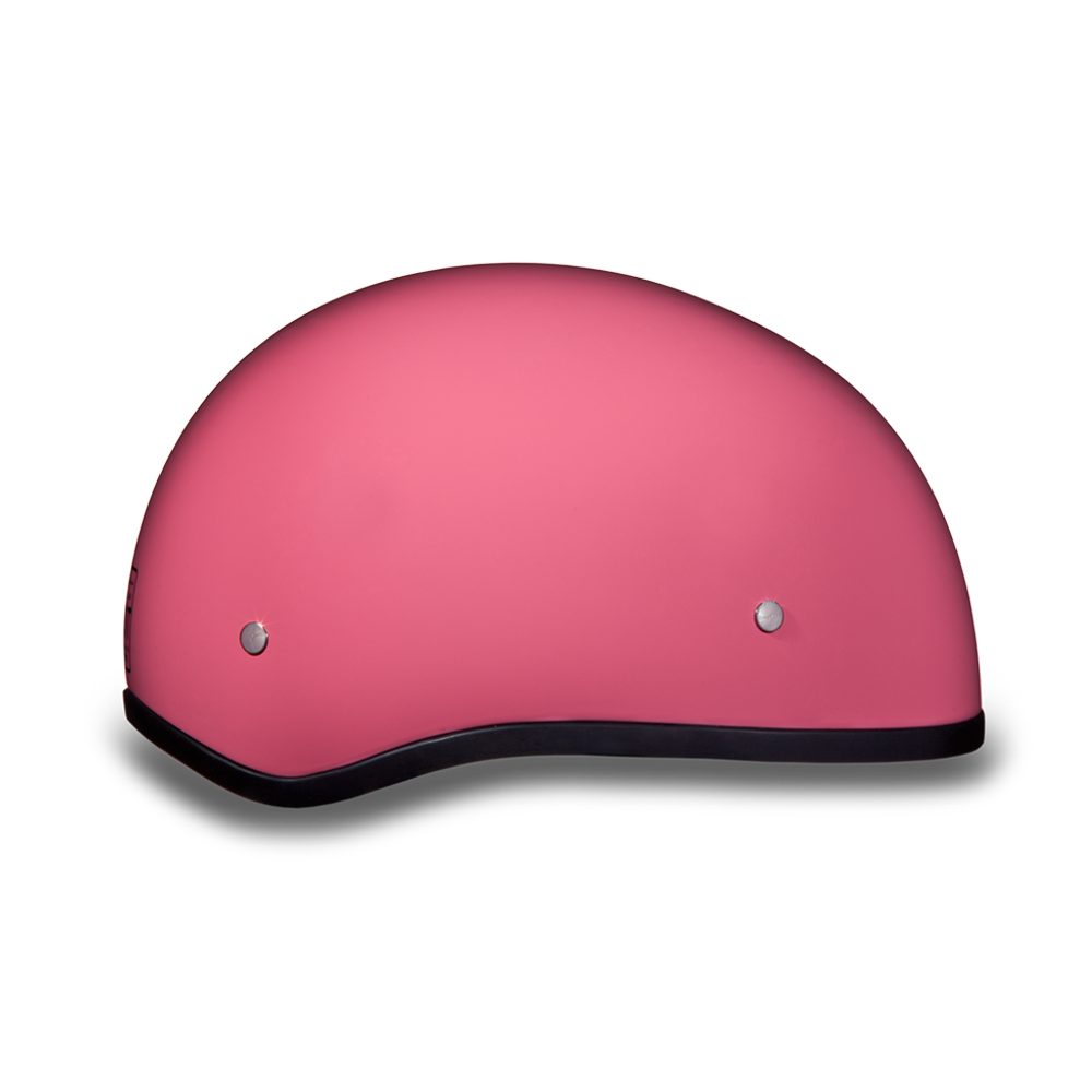 D.O.T. DAYTONA SKULL CAP W/O VISOR- HI-GLOSS PINK