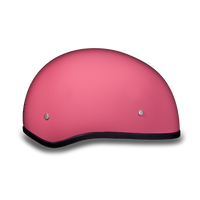 D.O.T. DAYTONA SKULL CAP W/O VISOR- HI-GLOSS PINK