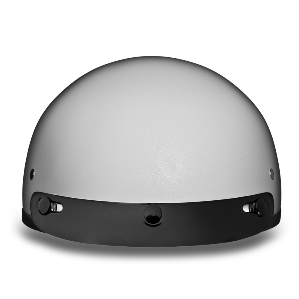D.O.T. DAYTONA SKULL CAP- PEARL WHITE