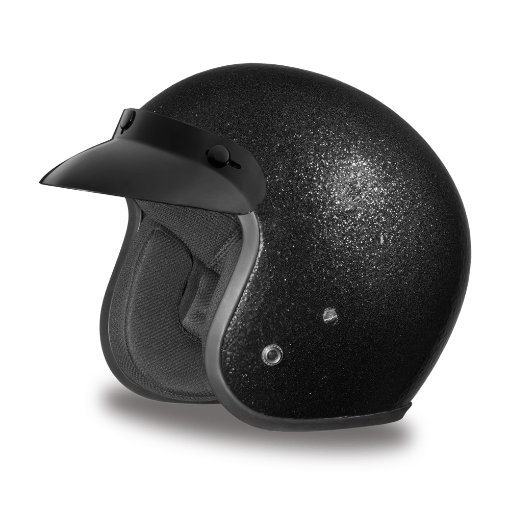 D.O.T. DAYTONA CRUISER- BLACK METAL FLAKE