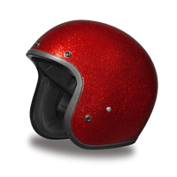 D.O.T. DAYTONA CRUISER- RED METAL FLAKE