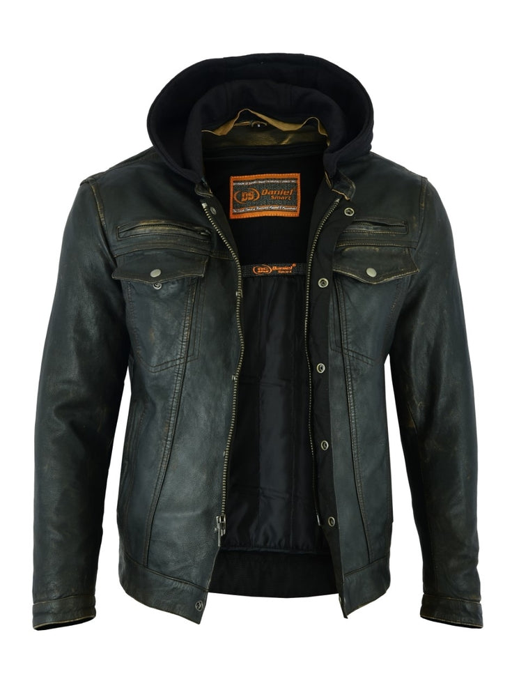 Daniel smart leather on sale jacket