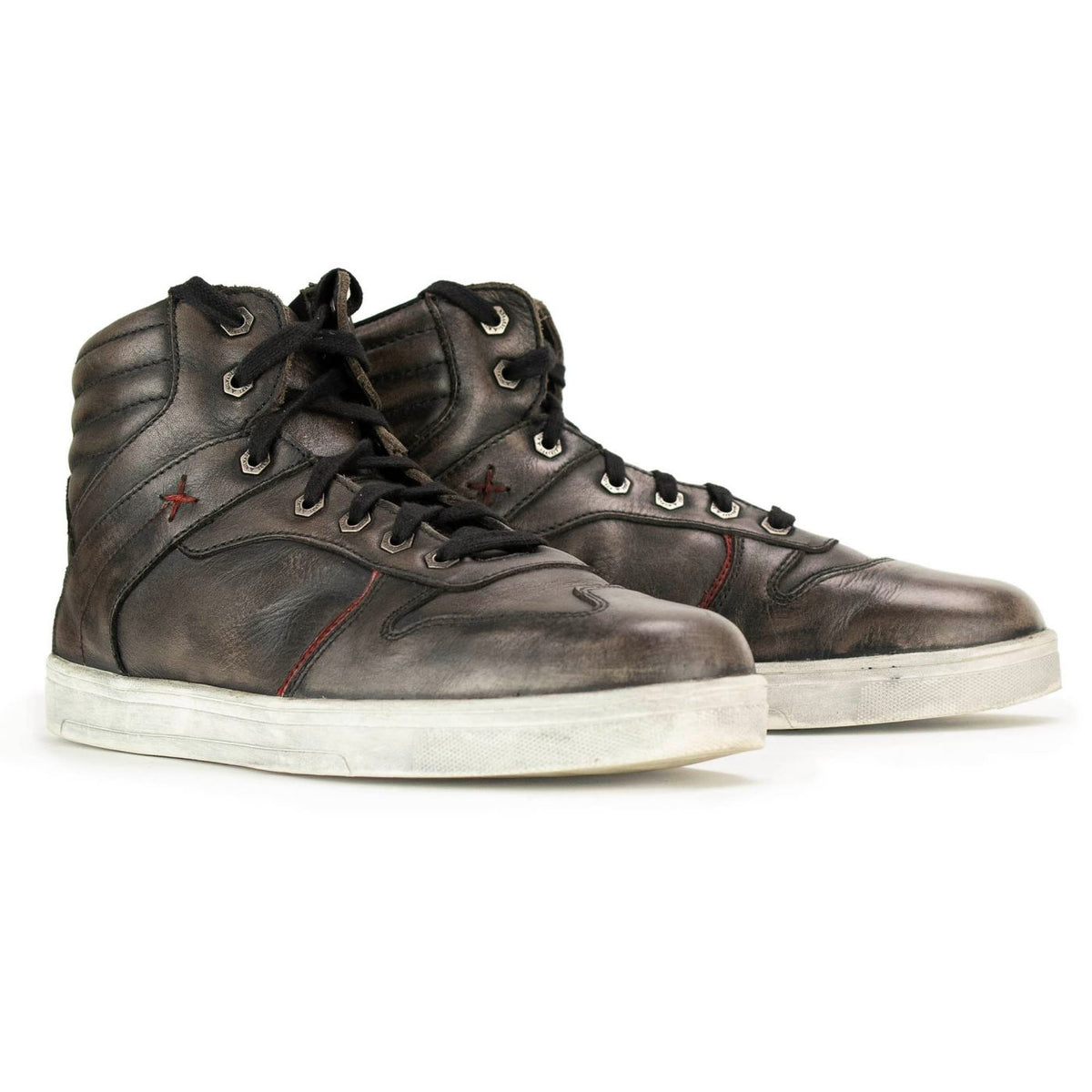 MBM9152 High-Top Biker Riding Shoes Waterproof Black