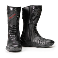 Type-R Waterproof Leather Riding Boots Black