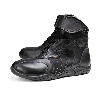 Milwaukee Leather Troop Sport Men's Waterproof Motorcycle Boots Black