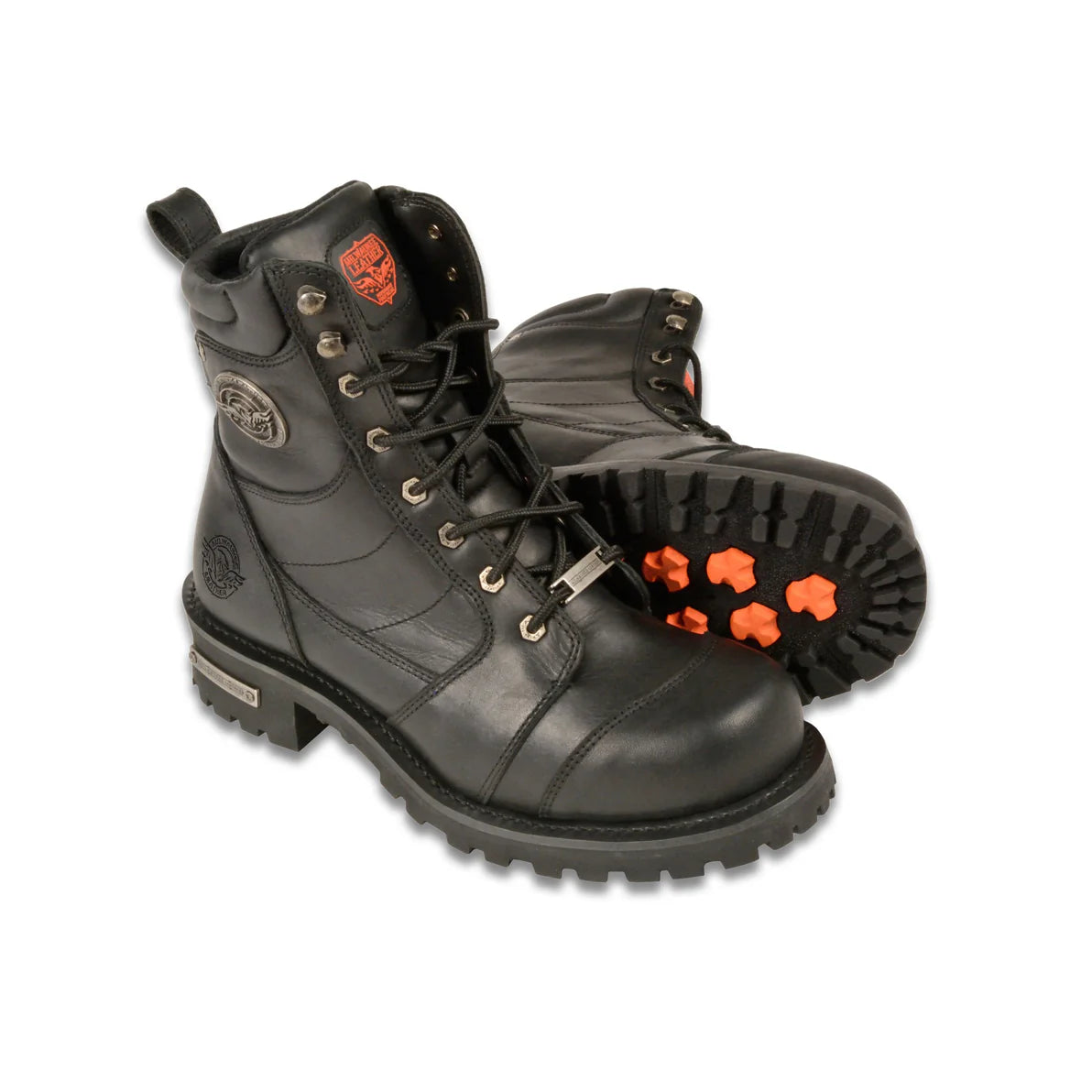 Wide motorcycle boots on sale