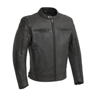 Top Performer Men's Motorcycle Leather Jacket