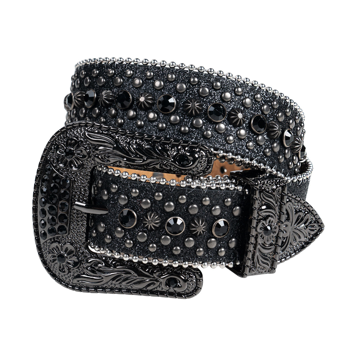 Premium Straps Men Women Western Fashion Bling Bling Rhinestones Cryst Bikers Gear Online