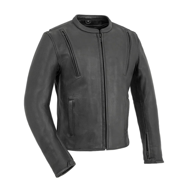 Revolt Men's Motorcycle Leather Jacket