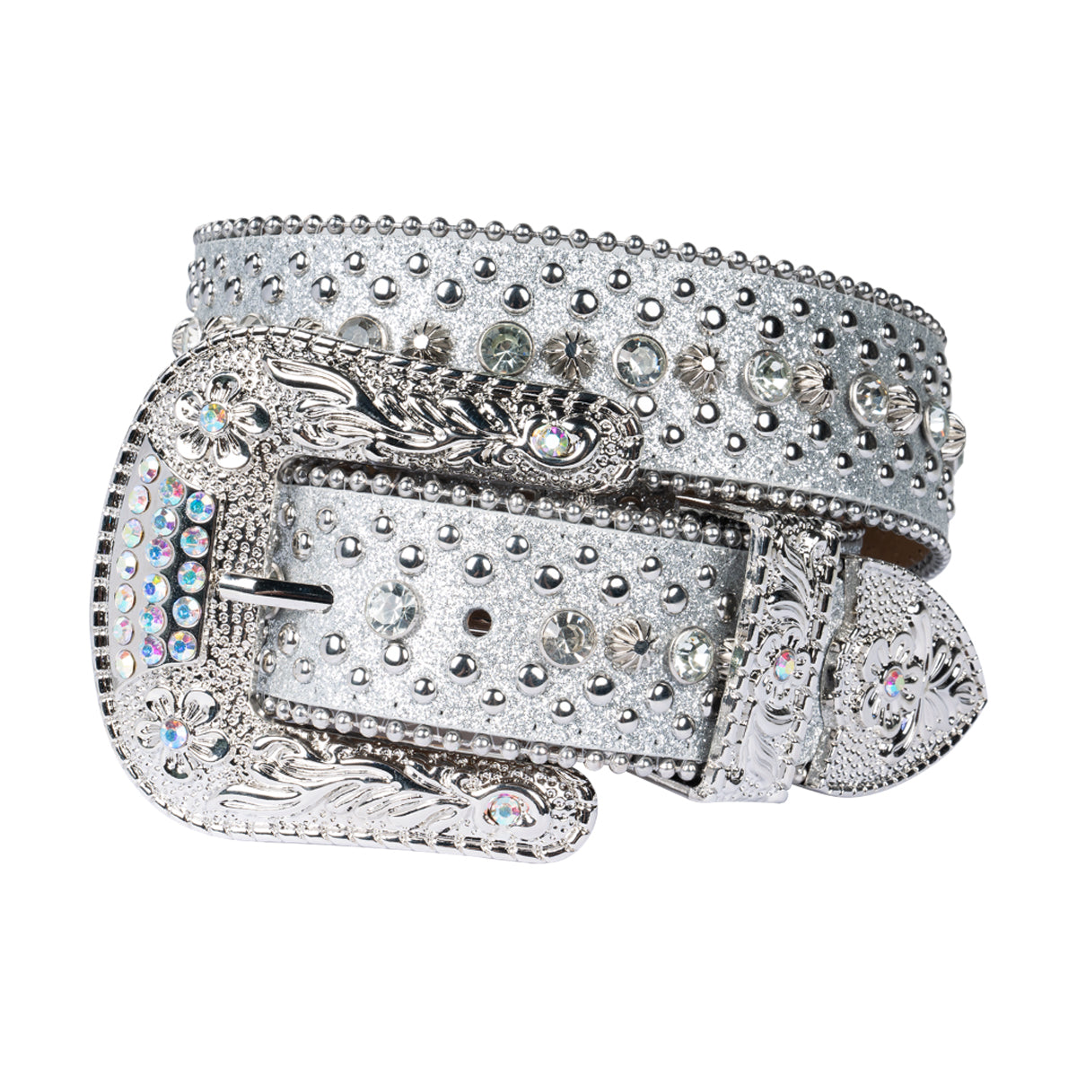 Premium Strap Men Women Fashion Bling Bling Rhinestones Crystal
