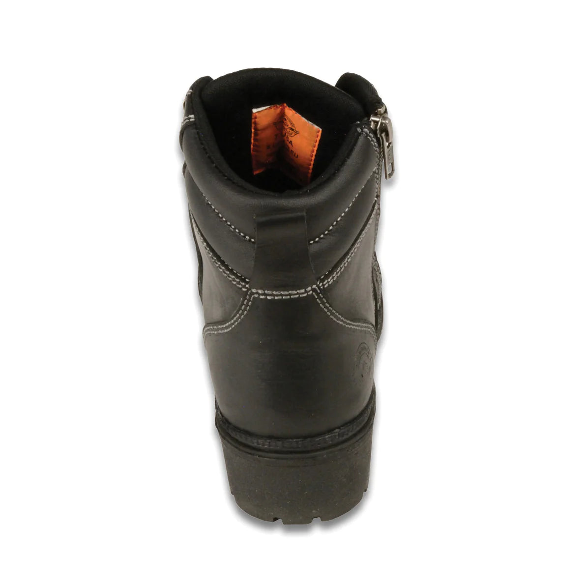 LADIES MOTORCYCLE LACE TO TOE BOOT