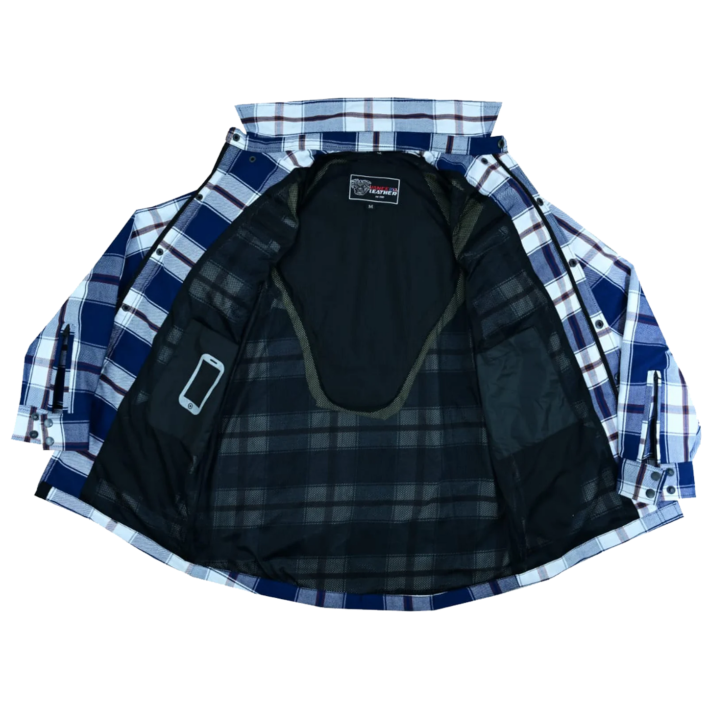 Men's Riding Shirts with Waterproof Zippers & C.E. Armor