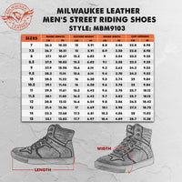 Distressed Leather High-Top Riding Shoes Brown Red Laces