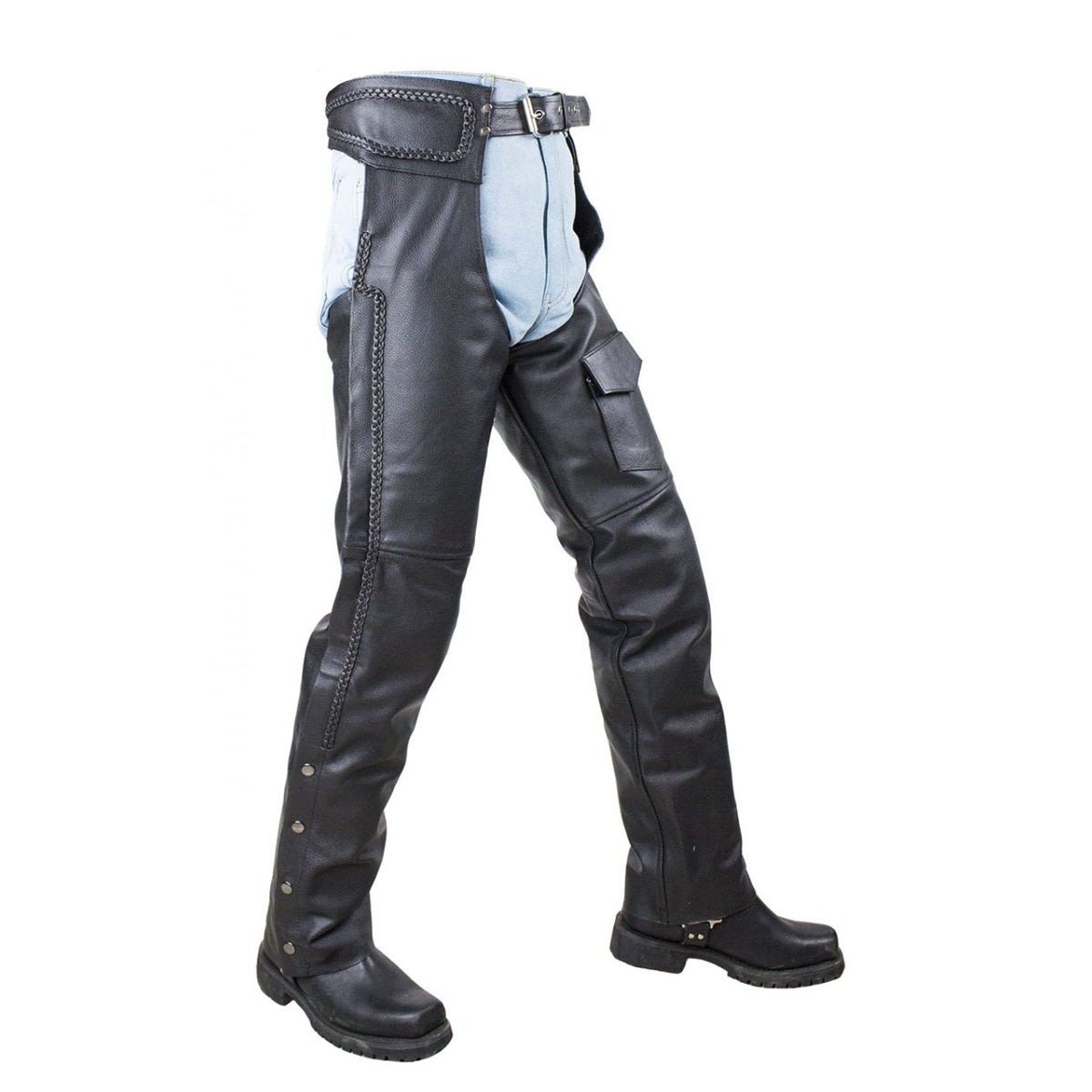 Biker chaps hot sale