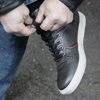 MBM9152 High-Top Biker Riding Shoes Waterproof Black
