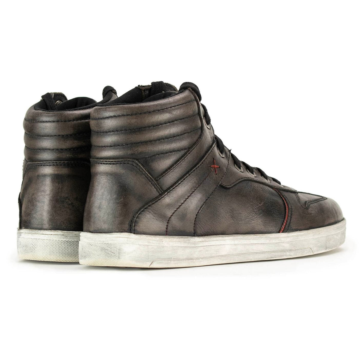 MBM9152 High-Top Biker Riding Shoes Waterproof Black