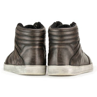 MBM9152 High-Top Biker Riding Shoes Waterproof Black