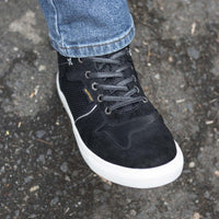 MBM9151 Waterproof Street Riding Shoes Suede Leather Reinforced Black